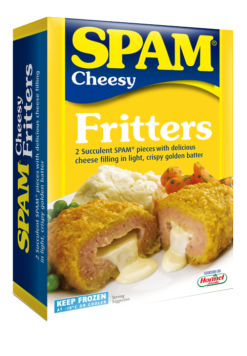 SPAM Cheesy Fritters